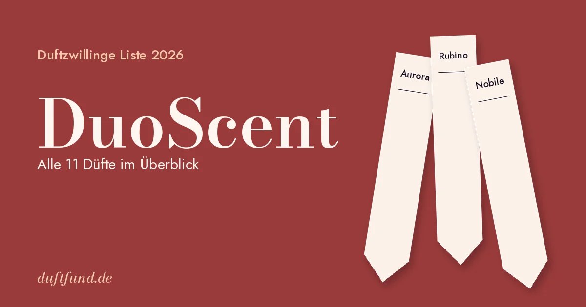DuoScent Duftzwillinge Liste 2026