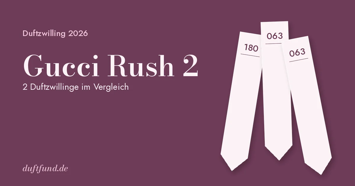 Gucci Rush 2 – Duftzwillinge 2026