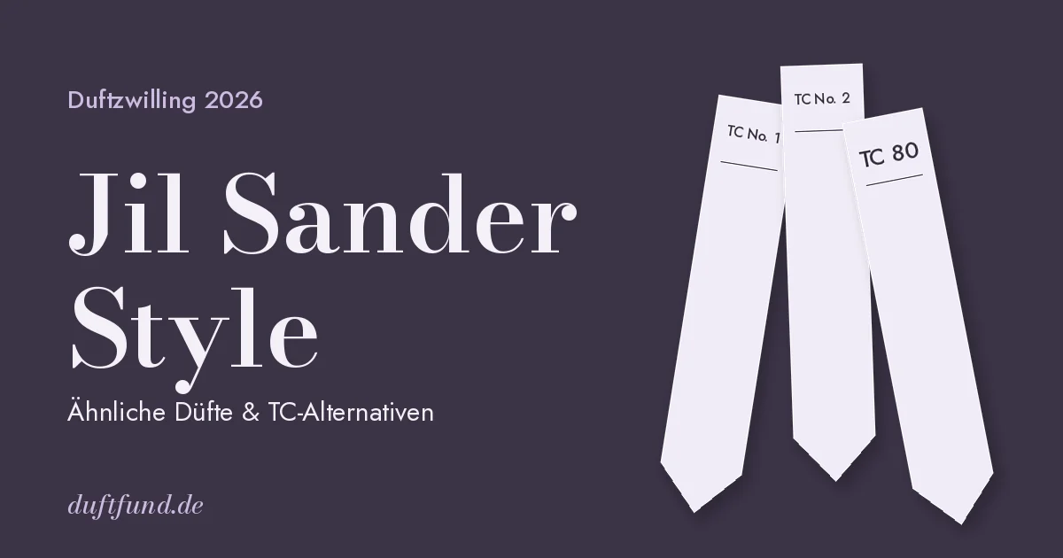 Jil Sander Style – Duftzwillinge 2026