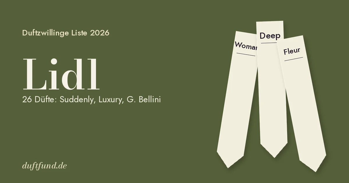 Lidl Duftzwillinge Liste 2026