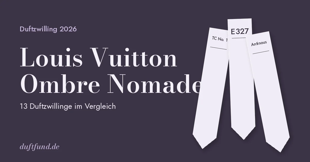 Louis Vuitton Ombre Nomade – Duftzwillinge 2026