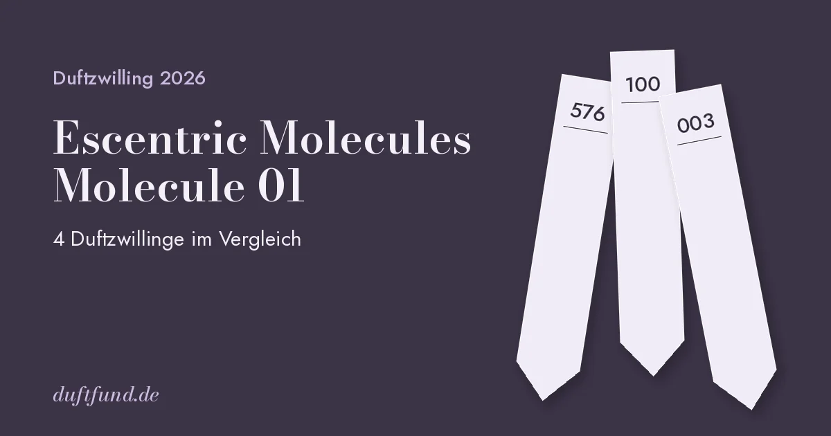 Molecule 01 – Duftzwillinge 2026