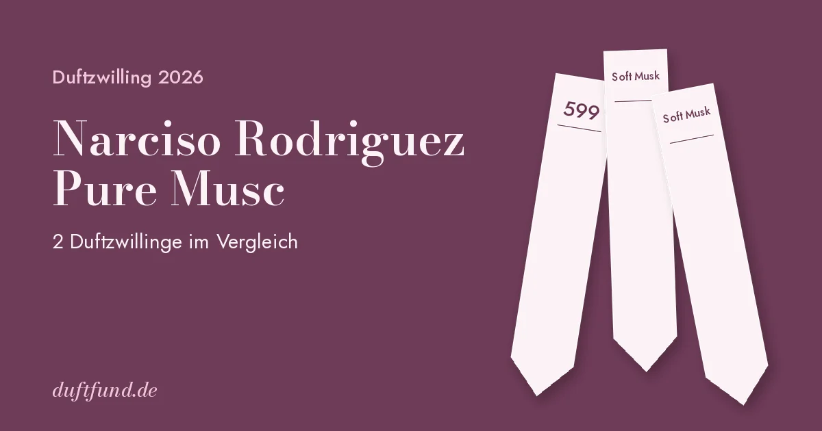 Narciso Rodriguez Pure Musc – Duftzwillinge 2026