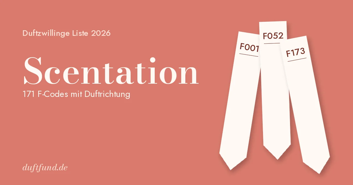 Scentation Parfum Duftzwillinge Liste 2026