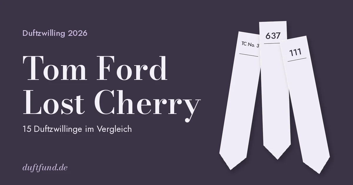 Tom Ford Lost Cherry – Duftzwillinge 2026