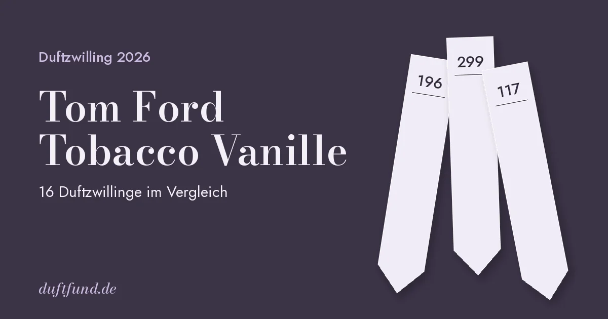 Tom Ford Tobacco Vanille – Duftzwillinge 2026
