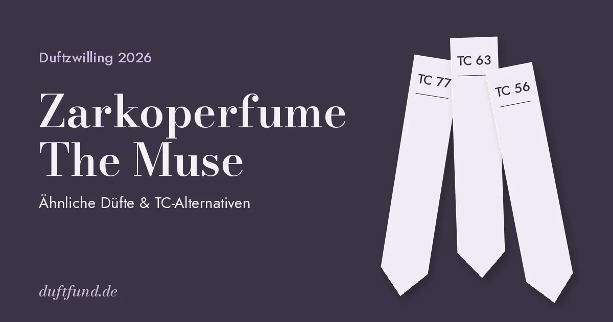 Zarkoperfume The Muse – Duftzwillinge 2026